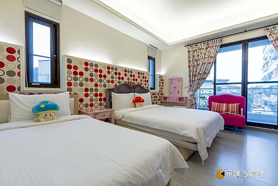 幸福來了-近花蓮火車站 寵物友善 電梯民宿