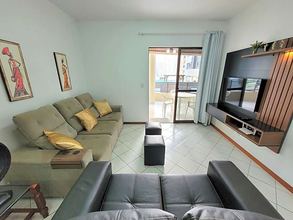 Apartamento 200 metros da praia 03 quartos com ar condicionado - Meia Praia - Itapema