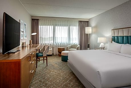 1 King Bed With Shower Only