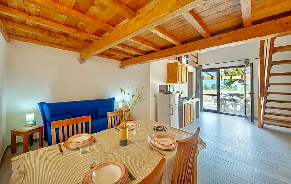 Lofts with private outdoor area and swimming-pool in Badesi