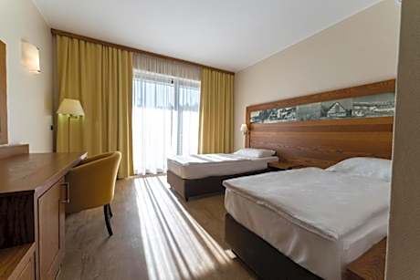 Comfort double/twin with Arena view and balcony