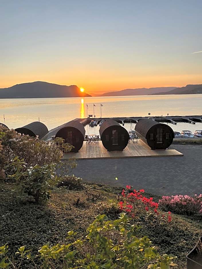 Sleeping barrel lodge Smaken av Ryfylke Event AS, drives ikke som hotell