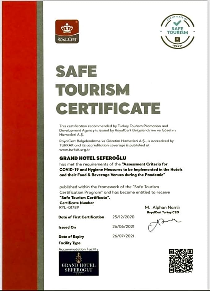 Grand Hotel Seferoğlu