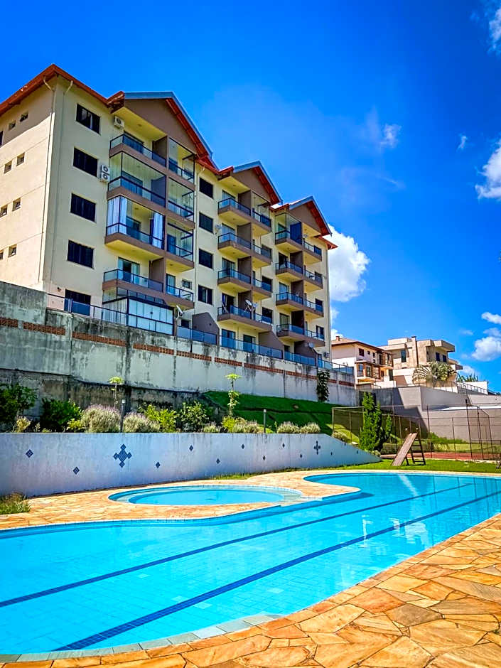 Lindo apto com lazer completo em Aguas de Lindoia